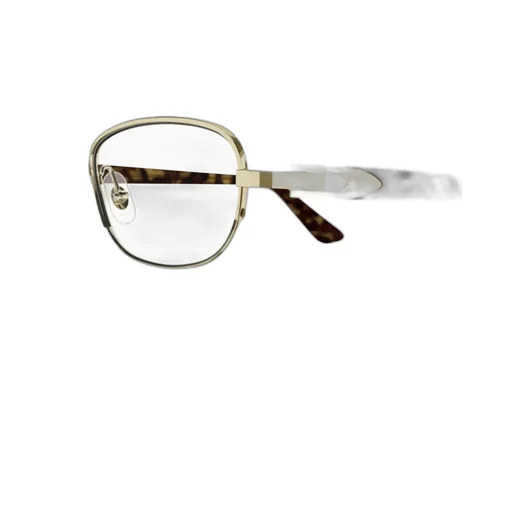 Oval Semi Rimless Glasses