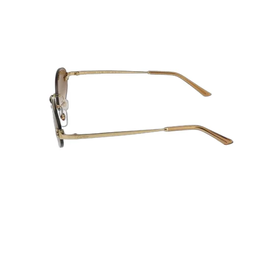 Frameless Oval Sunglasses