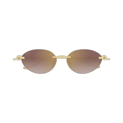 Rimless Round Sunglasses