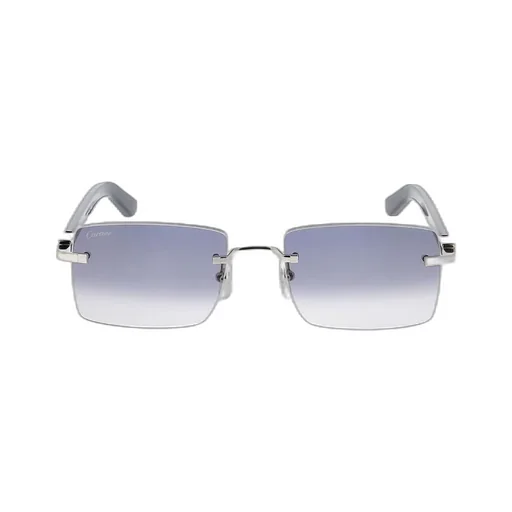 Frameless Rectangular Sunglasses