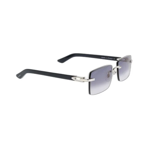 Frameless Rectangular Sunglasses