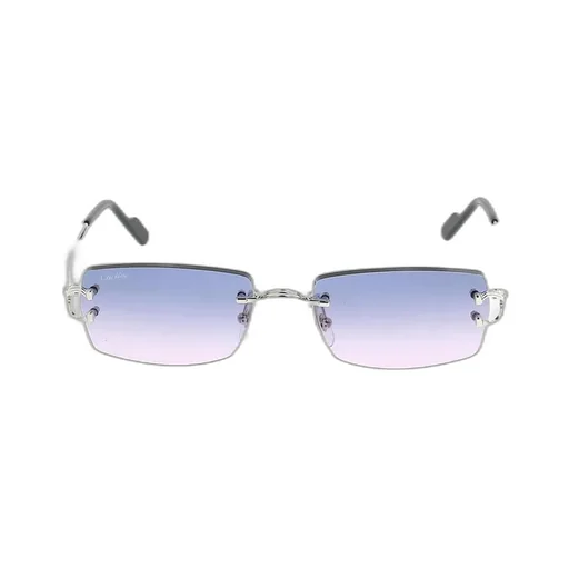 Rectangle-Rimless Sunglasses