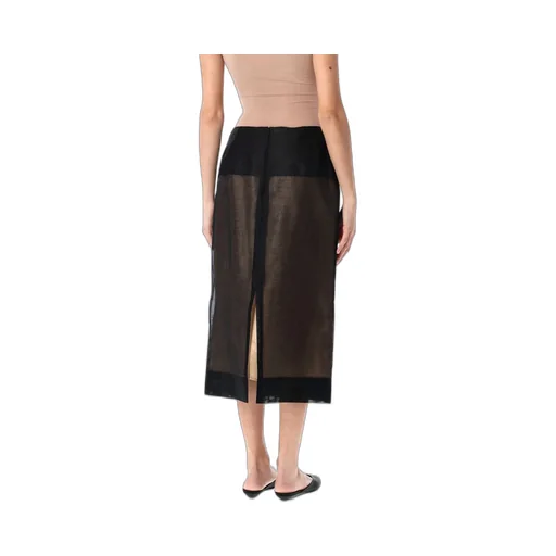 Double Layered Midi Skirt