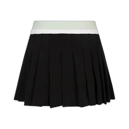Scuba Pleated Mini Skirt