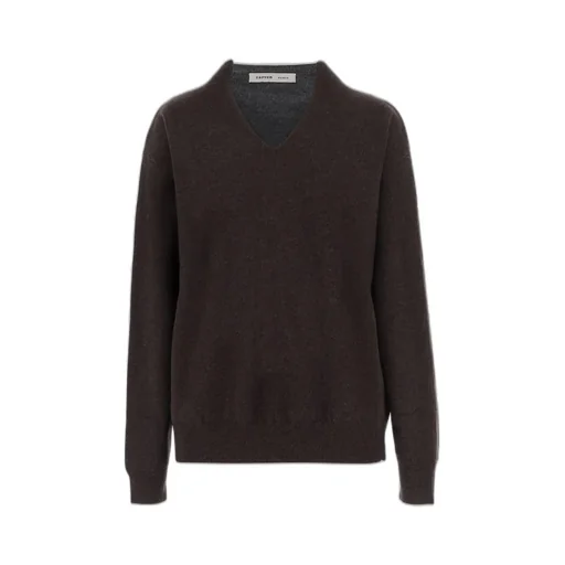 V-Neck Knitted Jumper