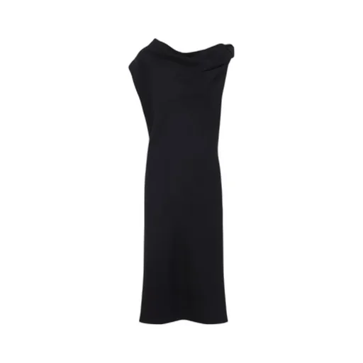 Knot Detailed Midi Dress