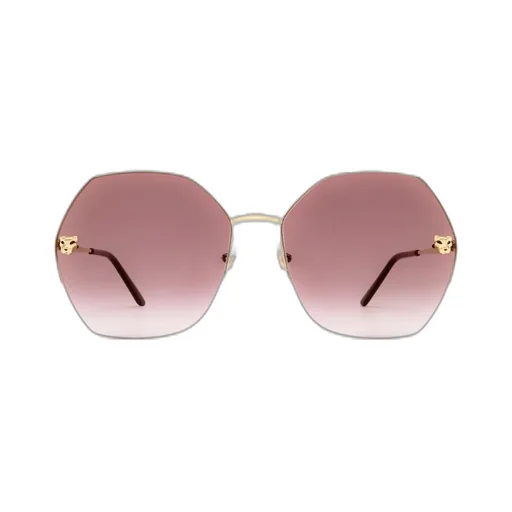 Hexagon Frame Sunglasses