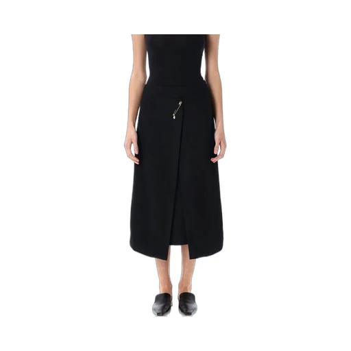 Archive Crepe Wrap Skirt