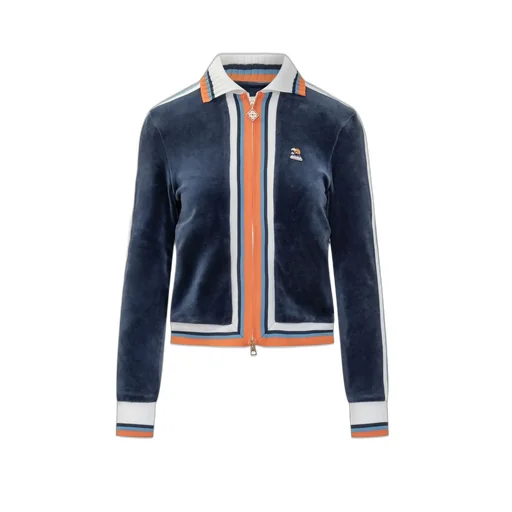 Velour Montagne Track Jacket