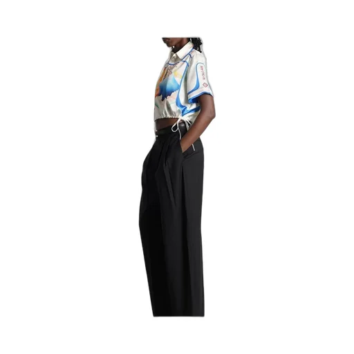 Fuji Dream Short Sleeve Cropped Shirt
