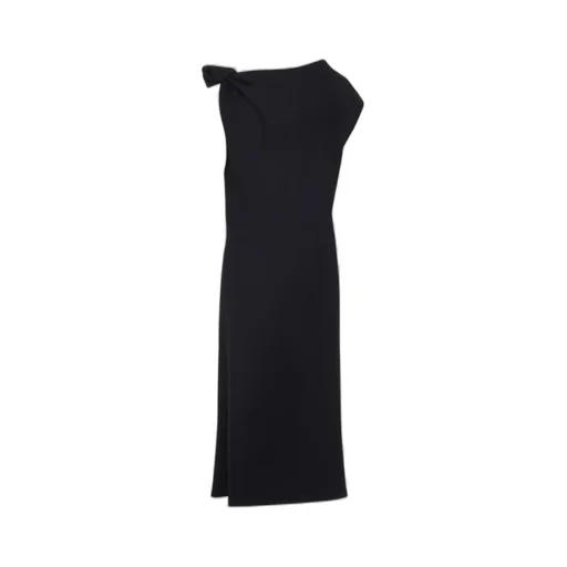 Knot Detailed Midi Dress