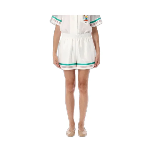 Casa Way Elastic Waist Shorts