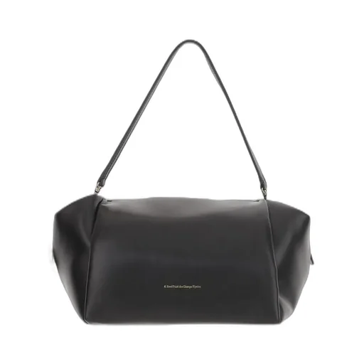Logo Printed Shoulder Bag