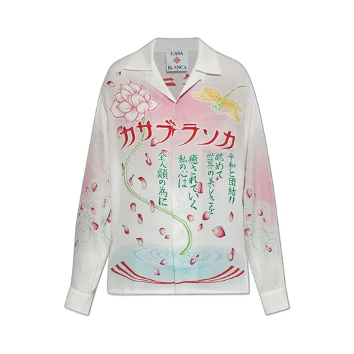 Dragonfly Motif Printed Shirt