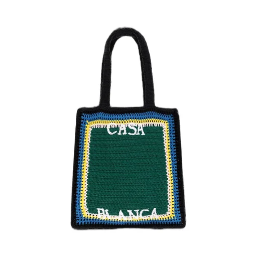Stripe Crochet Bag