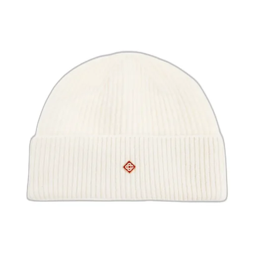 Logo Patch Knitted Beanie