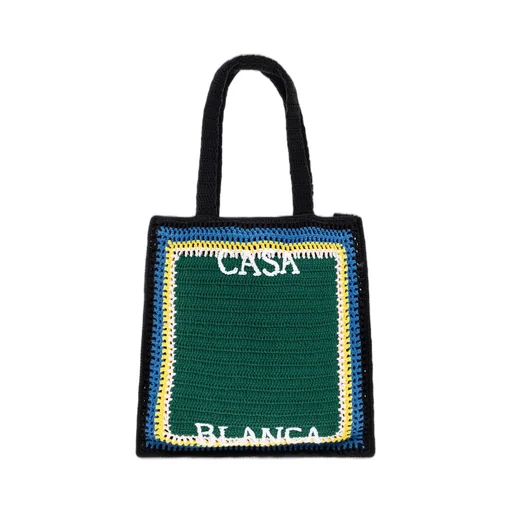 Stripe Crochet Bag