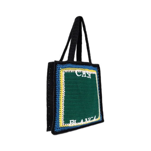 Stripe Crochet Bag