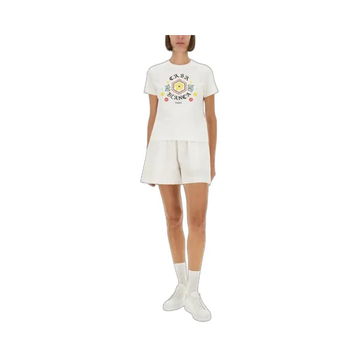 Emblem Fitted Short Sleeve T-Shirt