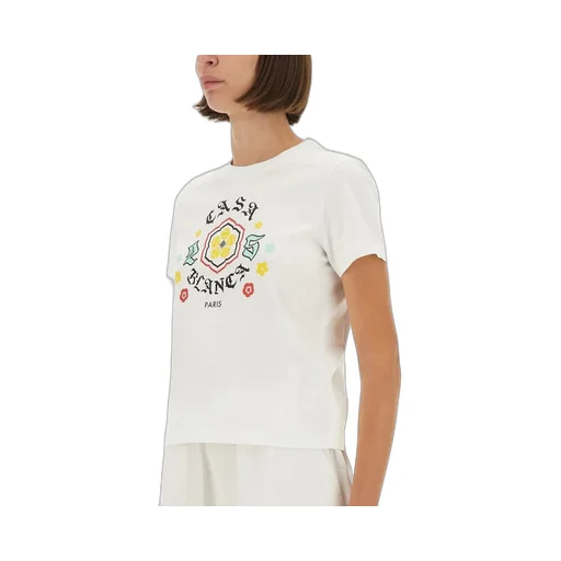 Emblem Fitted Short Sleeve T-Shirt