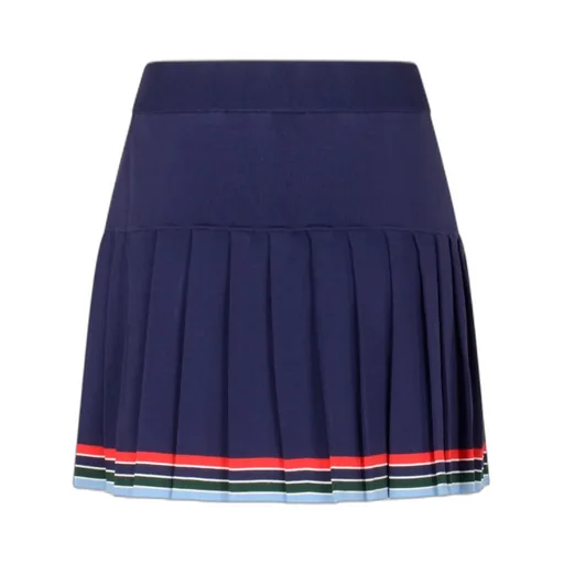Baseball Pleated Skirt