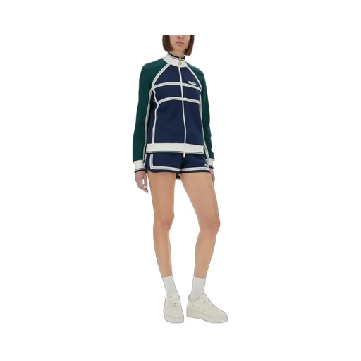 Track Mesh Stripe Jacket