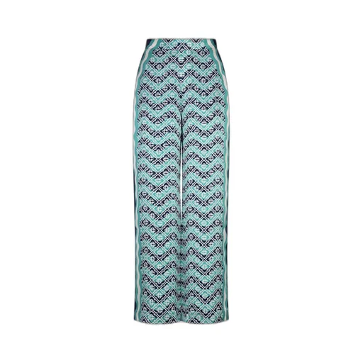 Monogram Wave Satin Trousers