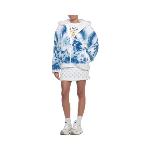 Hooded Fleece Zipped Jacket