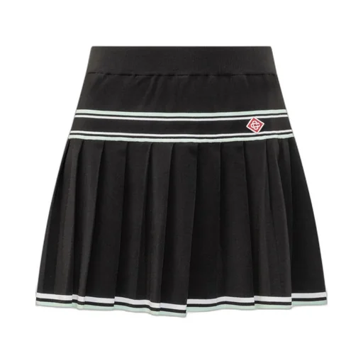 Pleated Mini Skirt