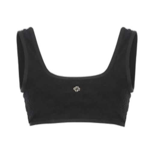 Monogram Jacquard Bikini Top