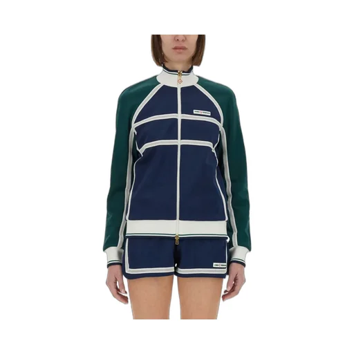 Track Mesh Stripe Jacket