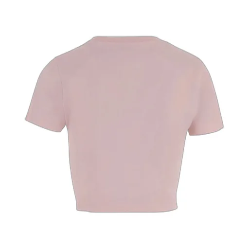 Logo Print Crop Top