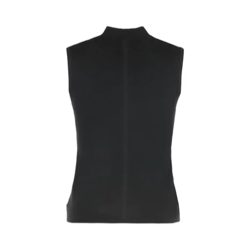 Mock Neck Sleeveless Top