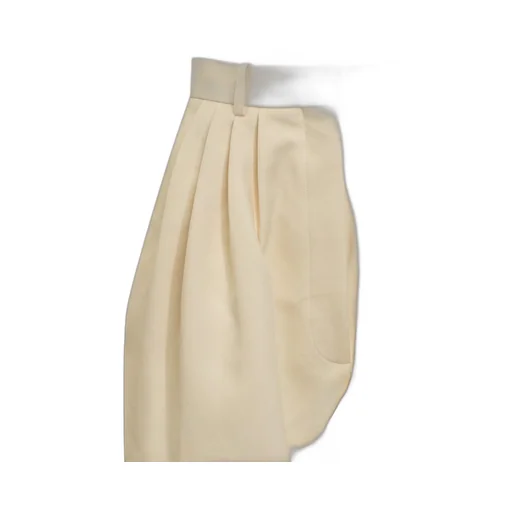 Pleated Tapered Pants