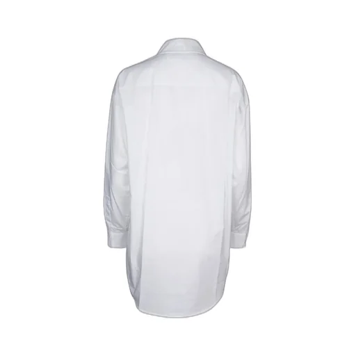 Drop Shoulder Plain Shirt