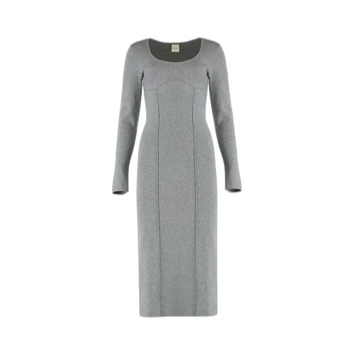 Fitted Midi Dress