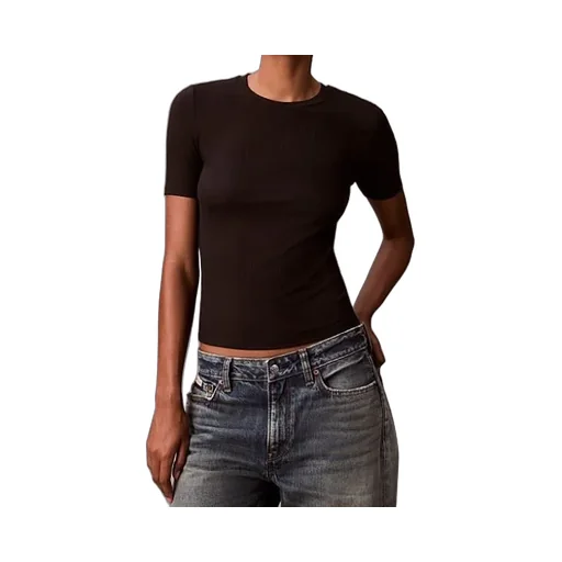 Ribbed Fitted Top