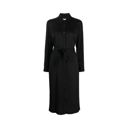 Recycled Long-Sleeve Shirt Dress