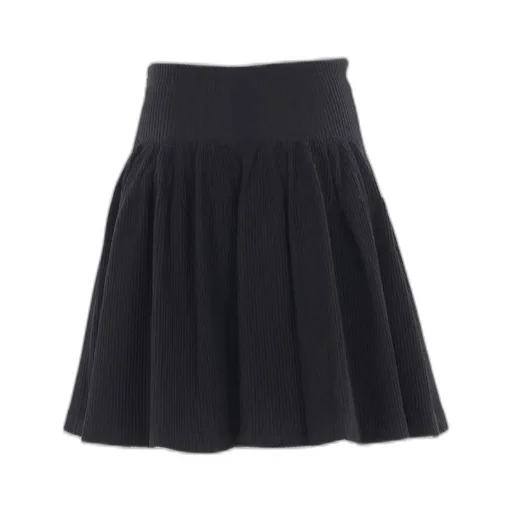 Textured Pintuck Mini Skirt
