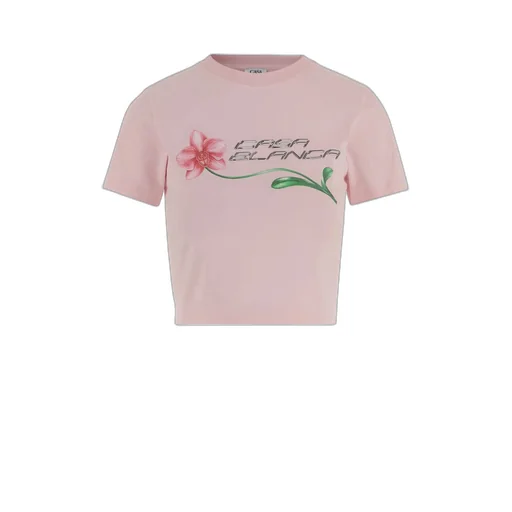 Logo Print Crop Top