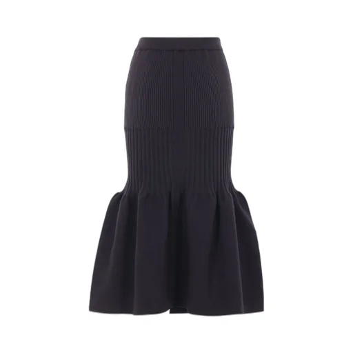 Ribbed Knit Mermaid Skirt