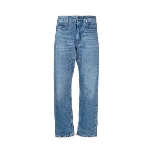 Straight Leg Denim Jeans