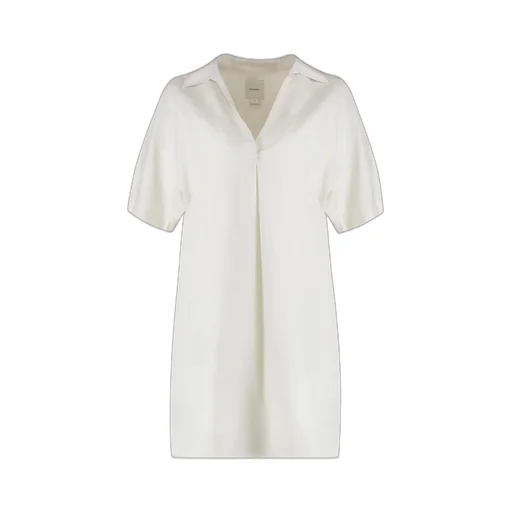 Linen Blend Shift Dress