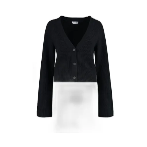 V-Neck Knitted Cardigan