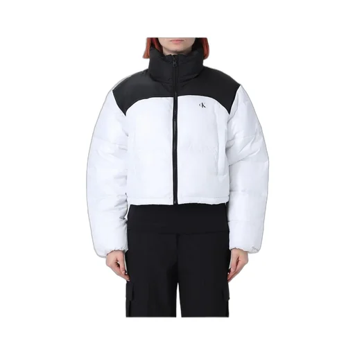 High-Neck Zipped Puffer Jacket