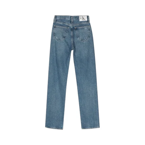 Straight Leg Denim Jeans