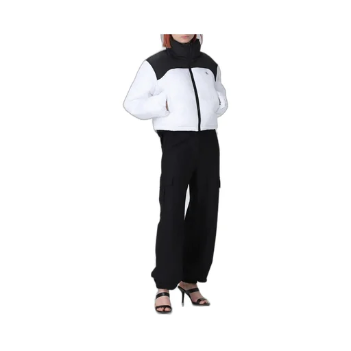 High-Neck Zipped Puffer Jacket