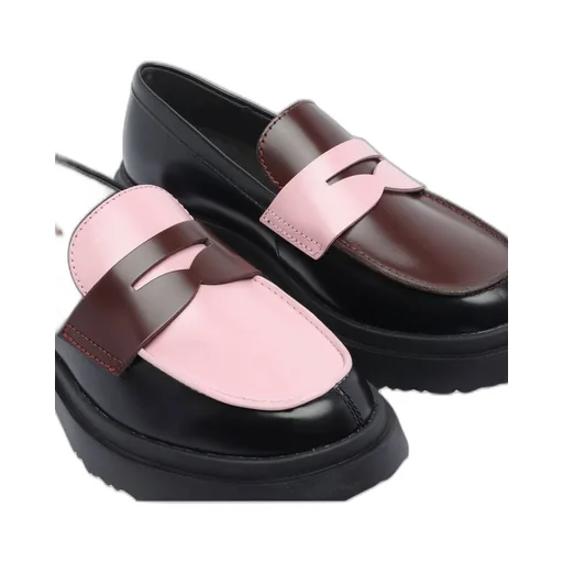Twins Colour-Block Loafers