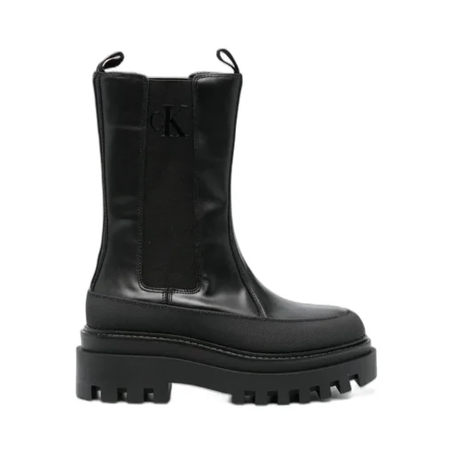 Double Pull-Tab Chelsea Boots