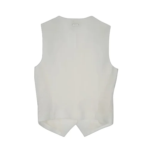 Textured Sleeveless Waistcoat